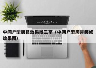 中间户型装修效果图三室（中间户型房屋装修效果图）