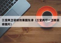 三室两卫装修效果图东津（三室两厅一卫精装修图片）