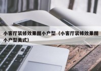 小客厅装修效果图小户型（小客厅装修效果图小户型美式）