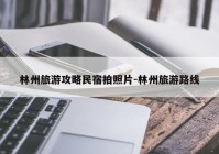 林州旅游攻略民宿拍照片-林州旅游路线