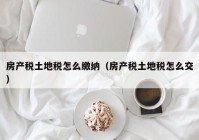 房产税土地税怎么缴纳（房产税土地税怎么交）